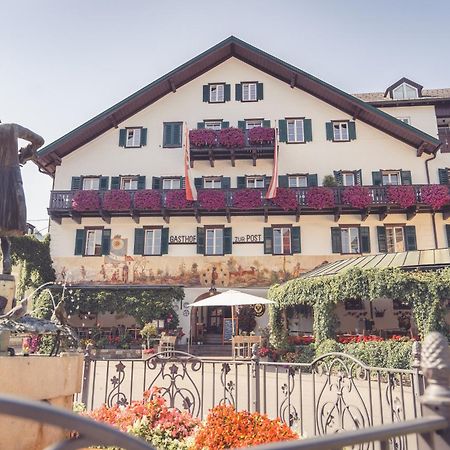 Hotel Gasthof Zur Post Sankt Gilgen Bagian luar foto